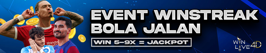 BONUS WINSTREAK BOLA JALAN WINLIVE4D